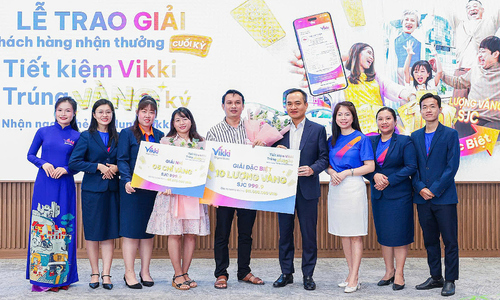 Vikki trao hơn 100.000 giải thưởng cho khách hàng