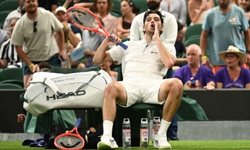 Fritz bức xúc vì giờ giới nghiêm Wimbledon