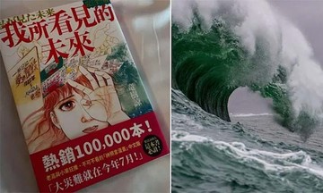 Tăng khách hủy bay đến Nhật trước ngày tiên đoán thảm họa từ truyện tranh