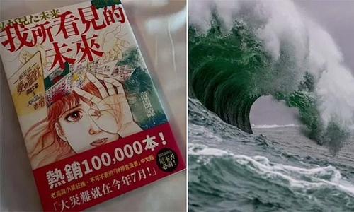 Tăng khách hủy bay đến Nhật trước ngày tiên đoán thảm họa từ truyện tranh