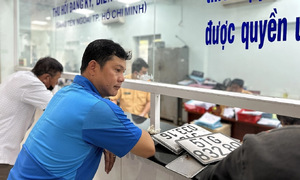 Tăng phí ra biển ôtô lên 20 triệu đồng ở một số địa phương sau sáp nhập