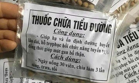 Độc dược núp bóng 'thuốc gia truyền trị tiểu đường'
