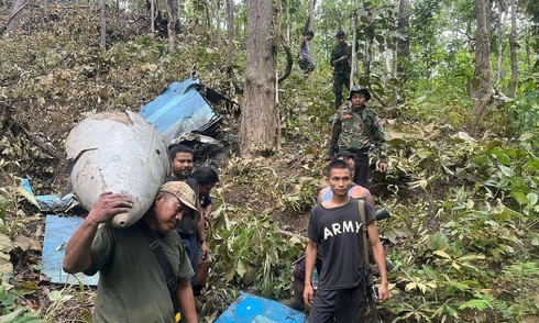 Rebel group claims downing of Myanmar fighter jet