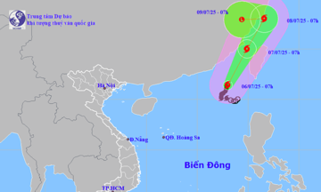 Bão Danas mạnh cấp 11