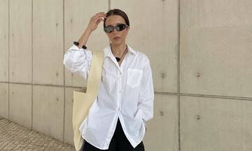 Cách phối dép lê trông sang ngày hè