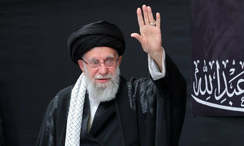 Iran's supreme leader makes first public appearance since conflict with Israel
