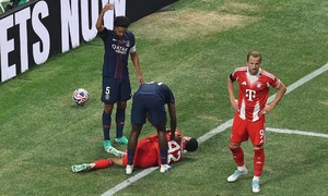 Kompany giận 'sôi máu' vì Musiala gãy chân