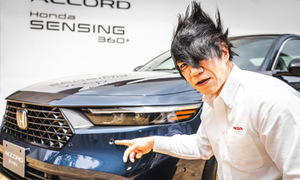 Kỹ sư của Honda gây chú ý vì kiểu tóc như nhân vật hoạt hình