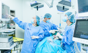 AI hỗ trợ bác sĩ phẫu thuật u nhầy ở xoang trán