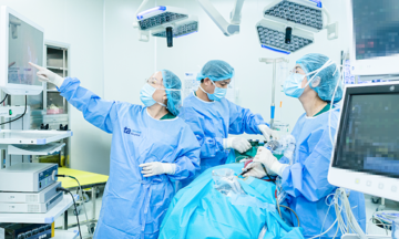 AI hỗ trợ bác sĩ phẫu thuật u nhầy ở xoang trán