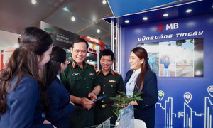 MB ưu đãi gói vay 100 tỷ cho quân nhân, doanh nghiệp quốc phòng