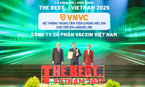VNVC honored with two brand awards