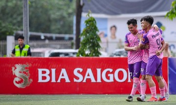 Bia Saigon gắn kết tín đồ bóng đá qua giải phủi toàn quốc