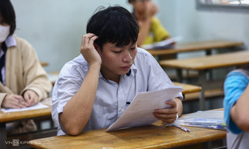 Đề thi Toán tốt nghiệp THPT 'dài dòng'