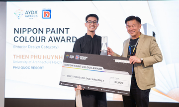 Sinh viên Việt thắng hạng mục màu sắc giải thưởng thiết kế AYDA Awards