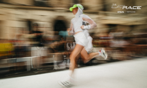 When the runway becomes a racetrack at Paris Fashion Week