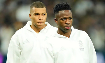 Báo Tây Ban Nha: 'Mbappe, Vinicus gặp vấn đề'