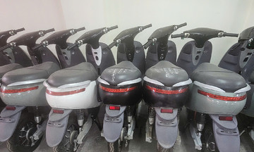 Đường dây sản xuất xe máy điện giả bị phát hiện