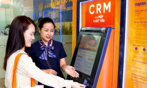 SHB ra mắt máy giao dịch tự động CRM