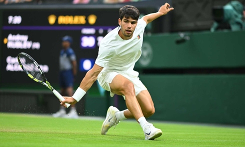 Alcaraz hướng đến hat-trick chung kết Wimbledon