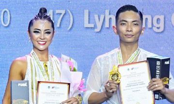 Phan Hiển, Thu Hương đoạt 3 HCV dancesport Đông Nam Á