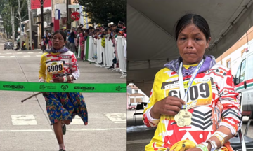 VĐV nữ đi bộ 14 tiếng rồi vô địch giải ultramarathon