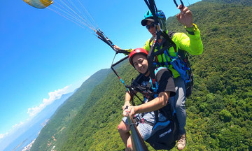Những lần du khách gặp nạn khi chơi dù lượn ở Đà Nẵng