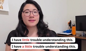 Khác biệt giữa 'little' và 'a little' trong tiếng Anh