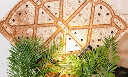 Turning coconut fiber and rice husks into millions of bio-pallets