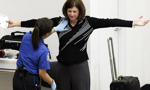Sweating can trigger extra security checks at airports