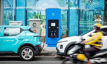 TP HCM có thêm trạm sạc V-Green siêu nhanh