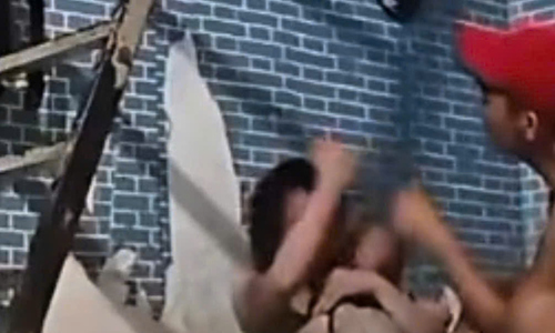 Man arrested after livestreaming assault on girlfriend holding baby