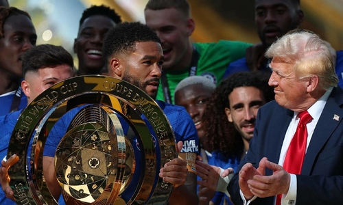 Trump claims original Club World Cup trophy resides in Oval Office