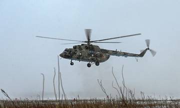 Trực thăng Mi-8 rơi ở Nga, 5 người thiệt mạng