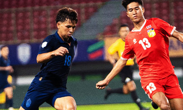 Campuchia và Lào chia điểm ở giải U23 Đông Nam Á