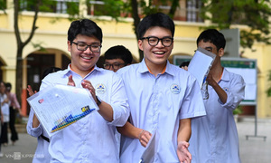 Xếp hạng 34 tỉnh, thành theo điểm trung bình môn Tiếng Anh