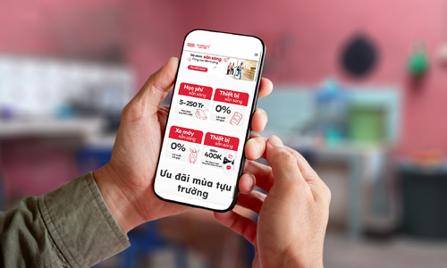 Home Credit triển khai loạt ưu đãi tài chính mùa tựu trường