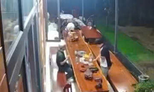 Two distant shots kill man at home