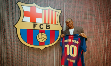 Yamal nhận áo số 10 huyền thoại của Barca