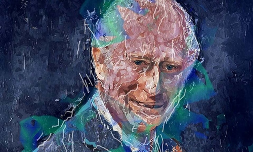 Robot artist paints King Charles III