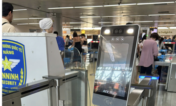 Sân bay Đà Nẵng thực hiện thủ tục bay bằng VNeID