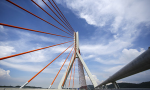 Dong Viet bridge: First cable-stayed bridge across Thuong river