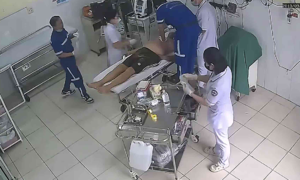 Nhân viên bảo vệ nhanh trí cứu sống người ngưng tim trên biển