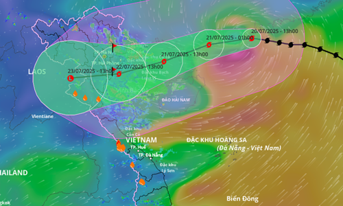 Nhiều tỉnh cấm biển, sơ tán dân ứng phó bão Wipha