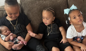 Mother of four celebrates same birthday for all her children