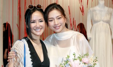 Dàn sao chúc mừng Ngô Thanh Vân triển lãm tranh đầu tay