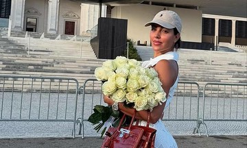 Bạn gái Ronaldo bị chỉ trích khi tới Bồ Đào Nha