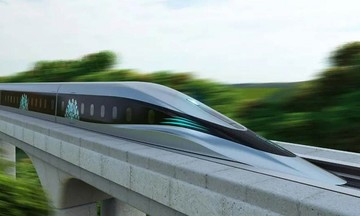 Bên trong tàu siêu tốc như đến từ tương lai của Trung Quốc