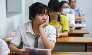 Điểm học bạ của thí sinh cao hơn điểm thi tốt nghiệp đến 2,26