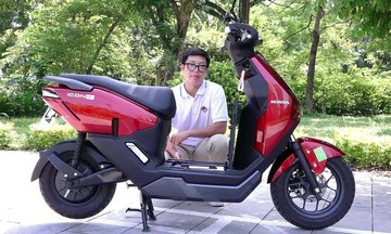 Honda ICON e: - lái mượt, dễ tiếp cận, không cần bằng